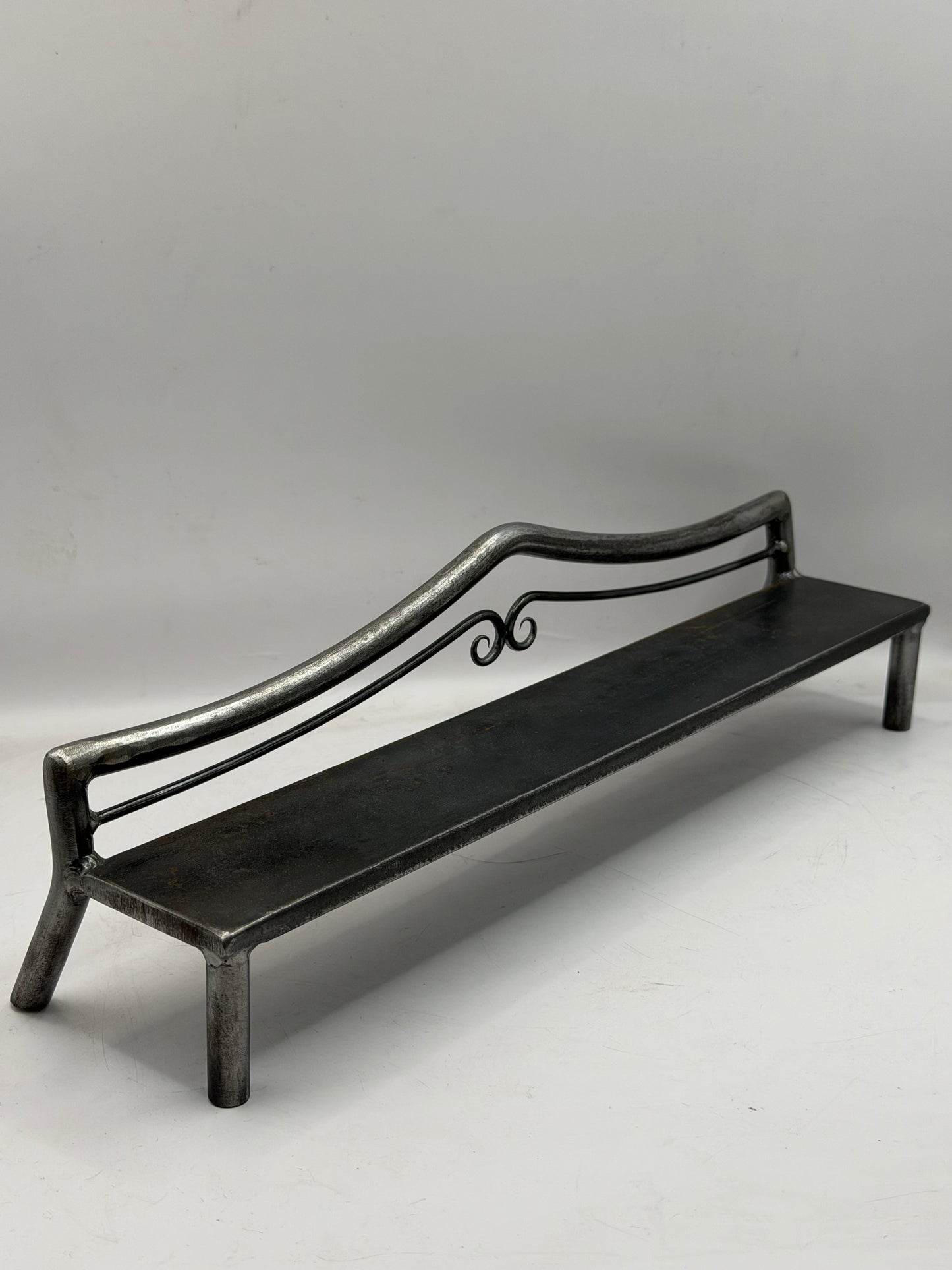 Shield Top rail scrolled bench 1 of 1