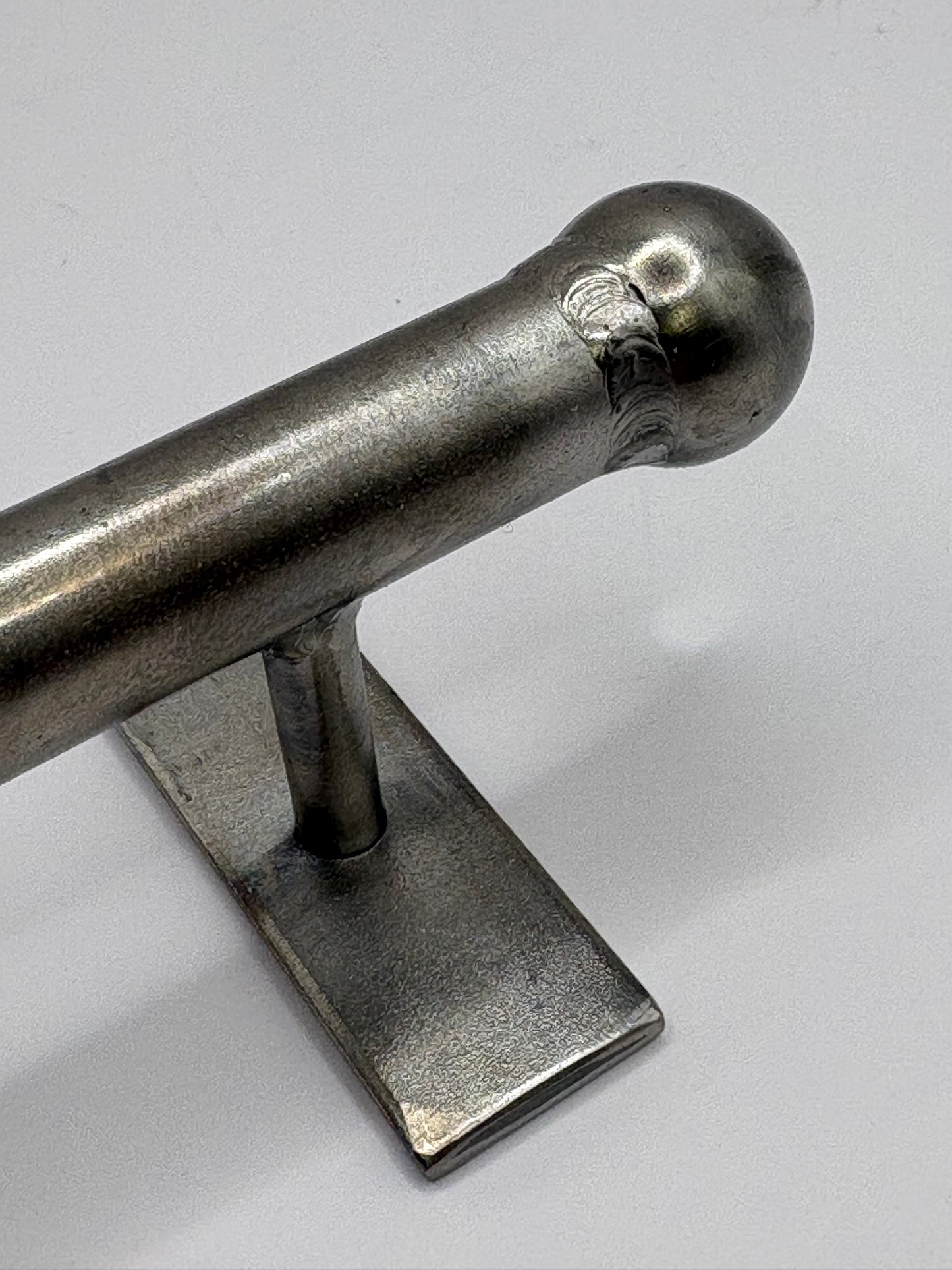 Stainless skate stopper rail