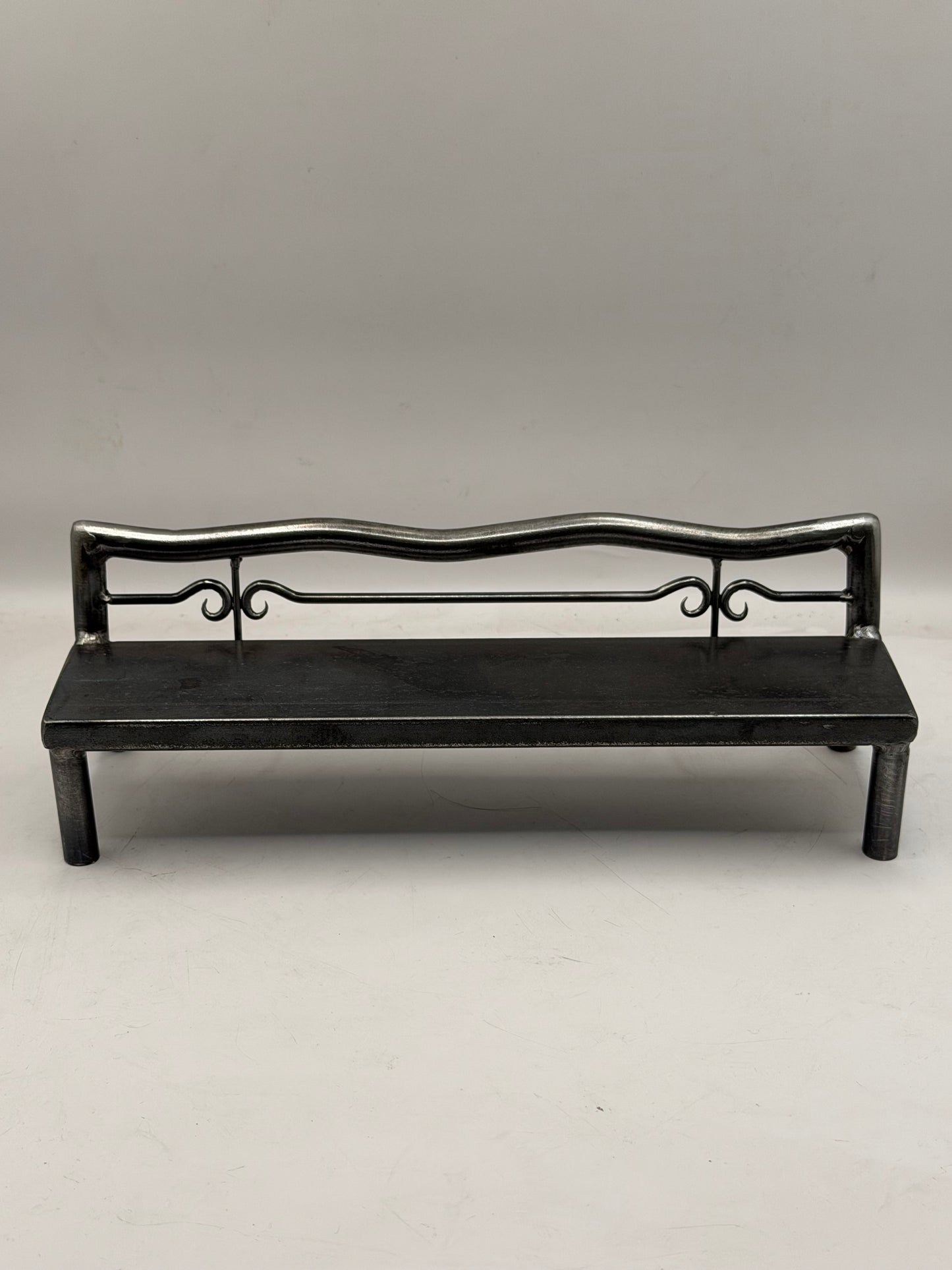 Wavy Top Rail Scrolled Bench 1 of 1