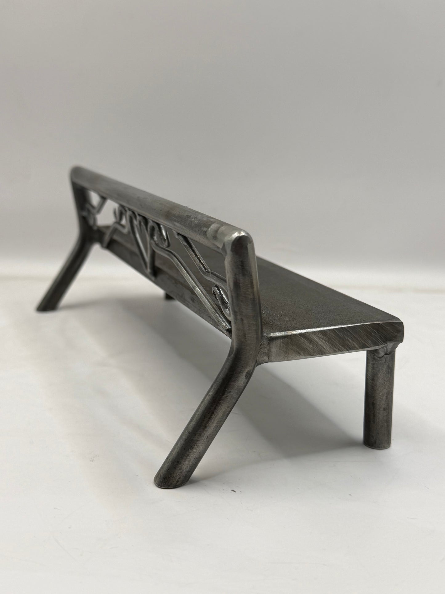 Heart scrolled bench 1 of 1