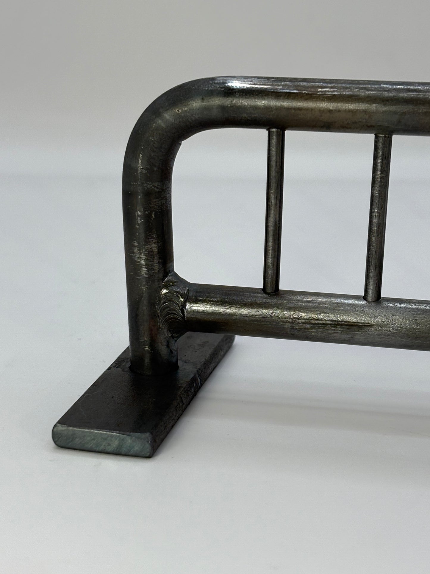 Bike rack rail