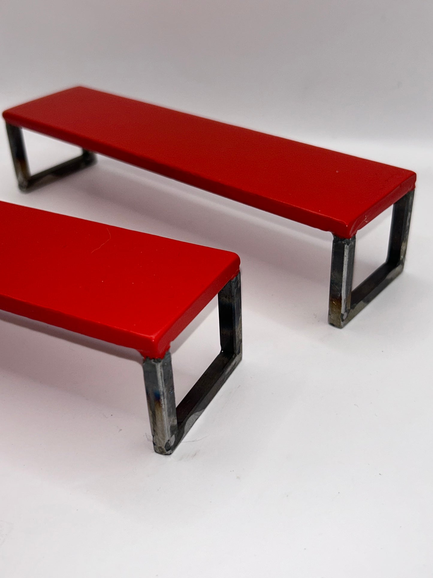 Red bench