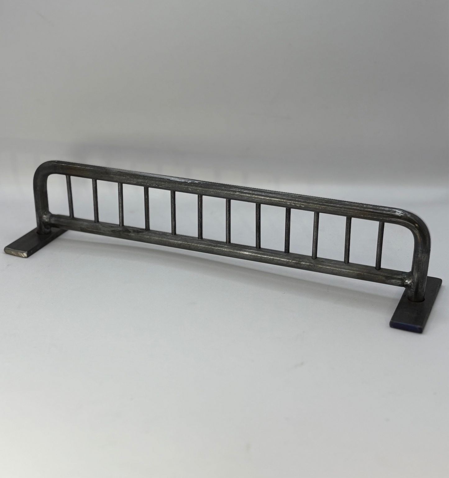 Bike rack rail