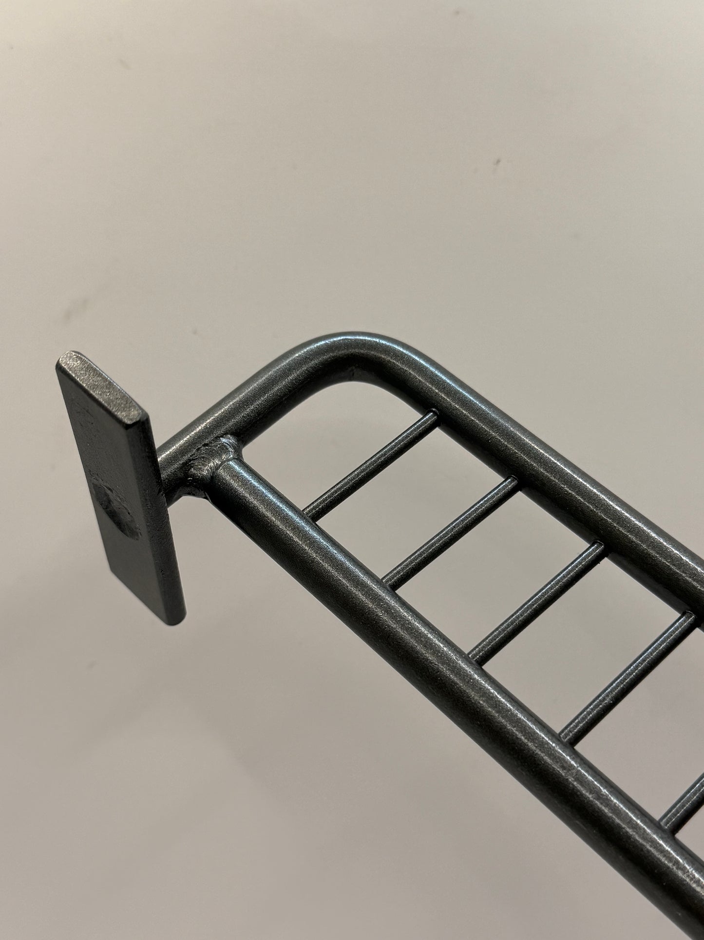 Bike rack rail