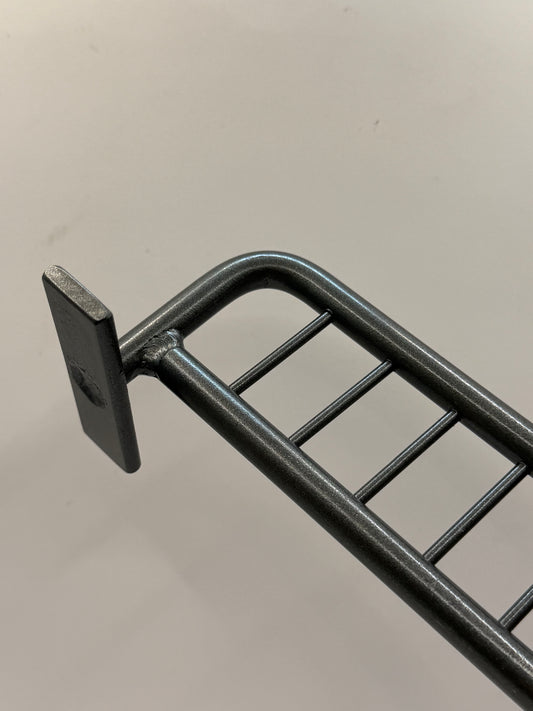Bike rack rail