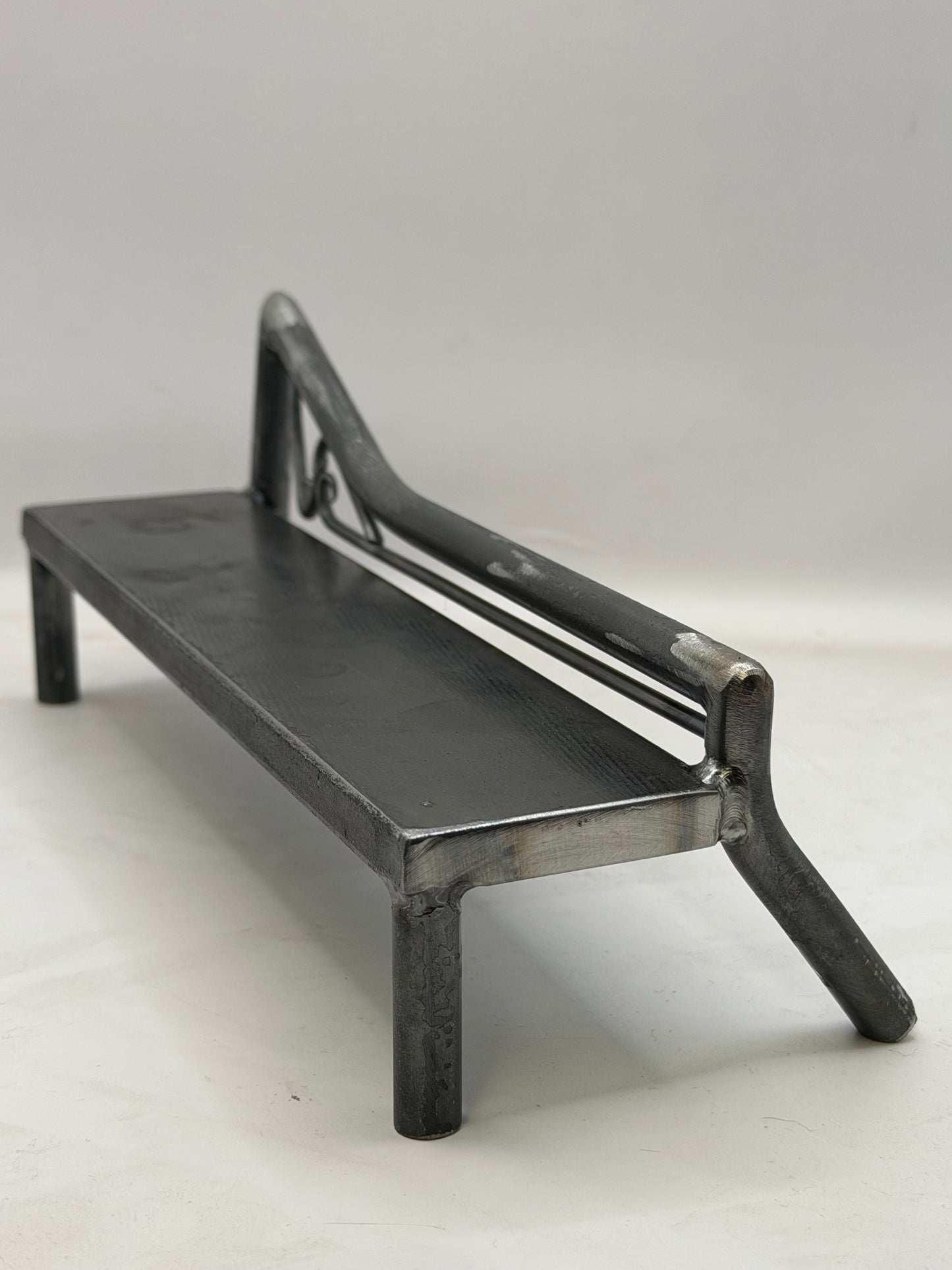 Kink top rail scrolled bench 1 of 1
