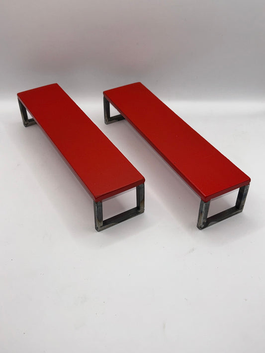 Red bench